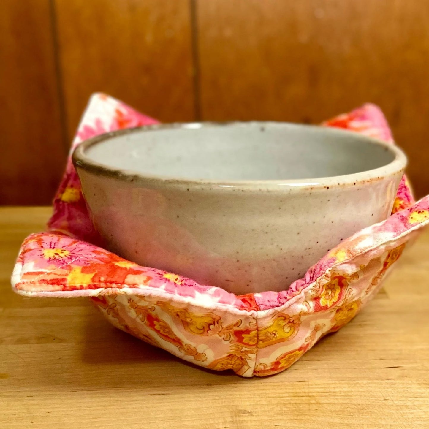 Quick Easy Microwaved Bowl Cozy