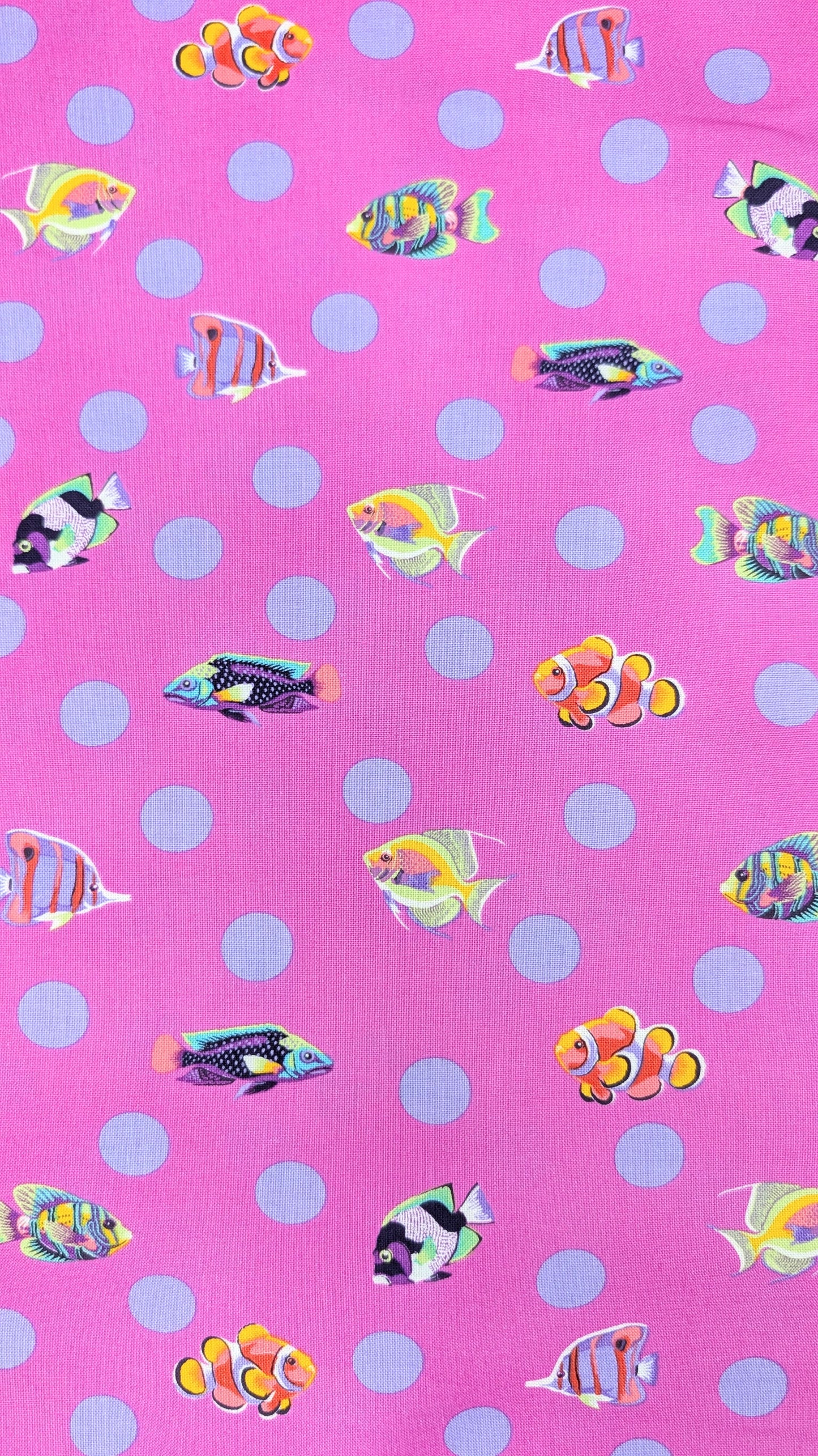 Free Spirit-Tula Pink- Floral Reef- School Crossing Delphine