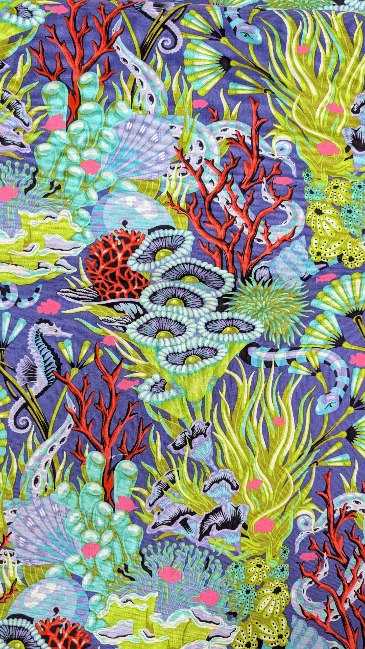 Free Spirit-Tula Pink- Floral Reef-What You Sew Marine