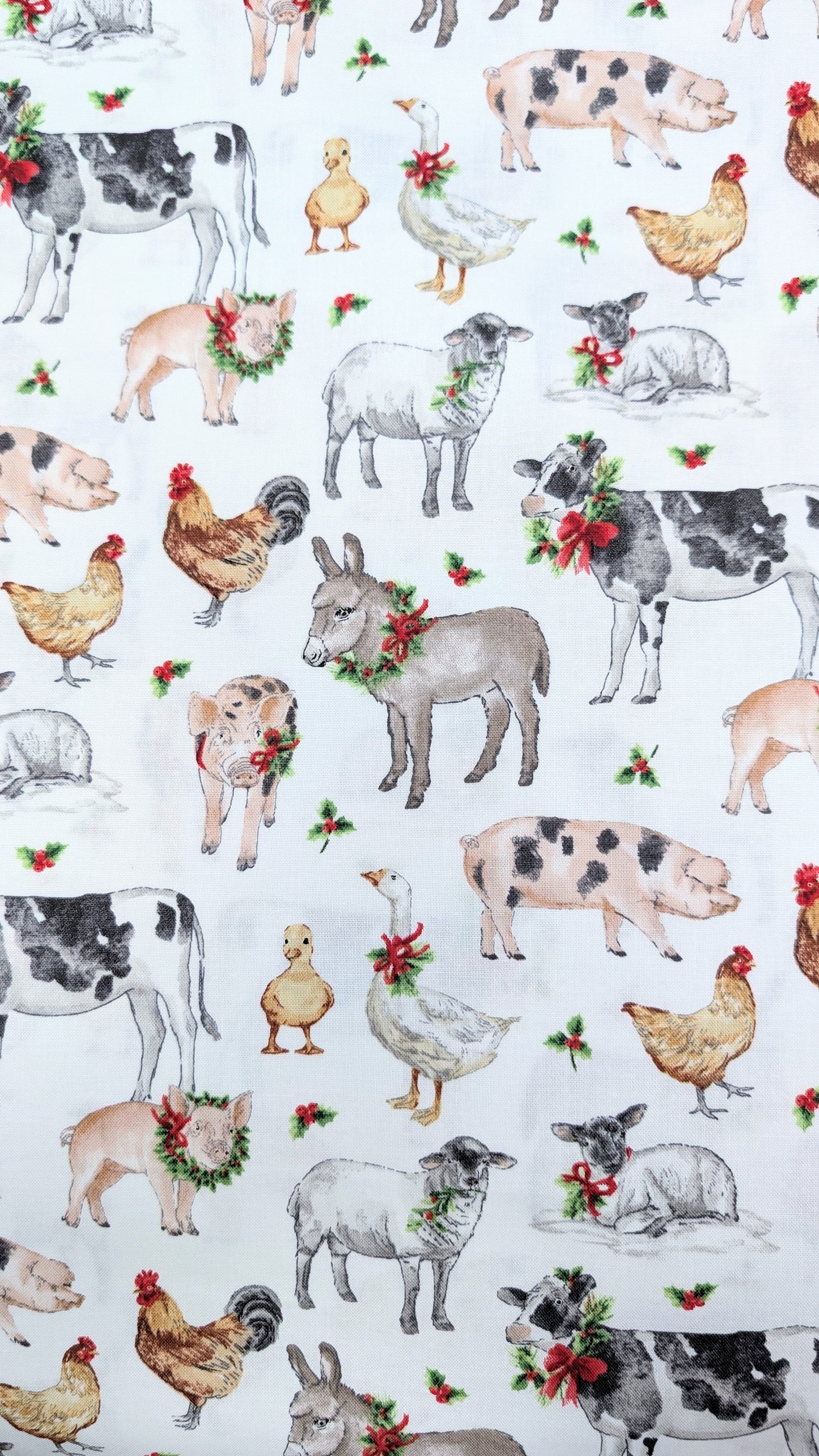 Northcott- Bernyard Christmas- Farm Animals
