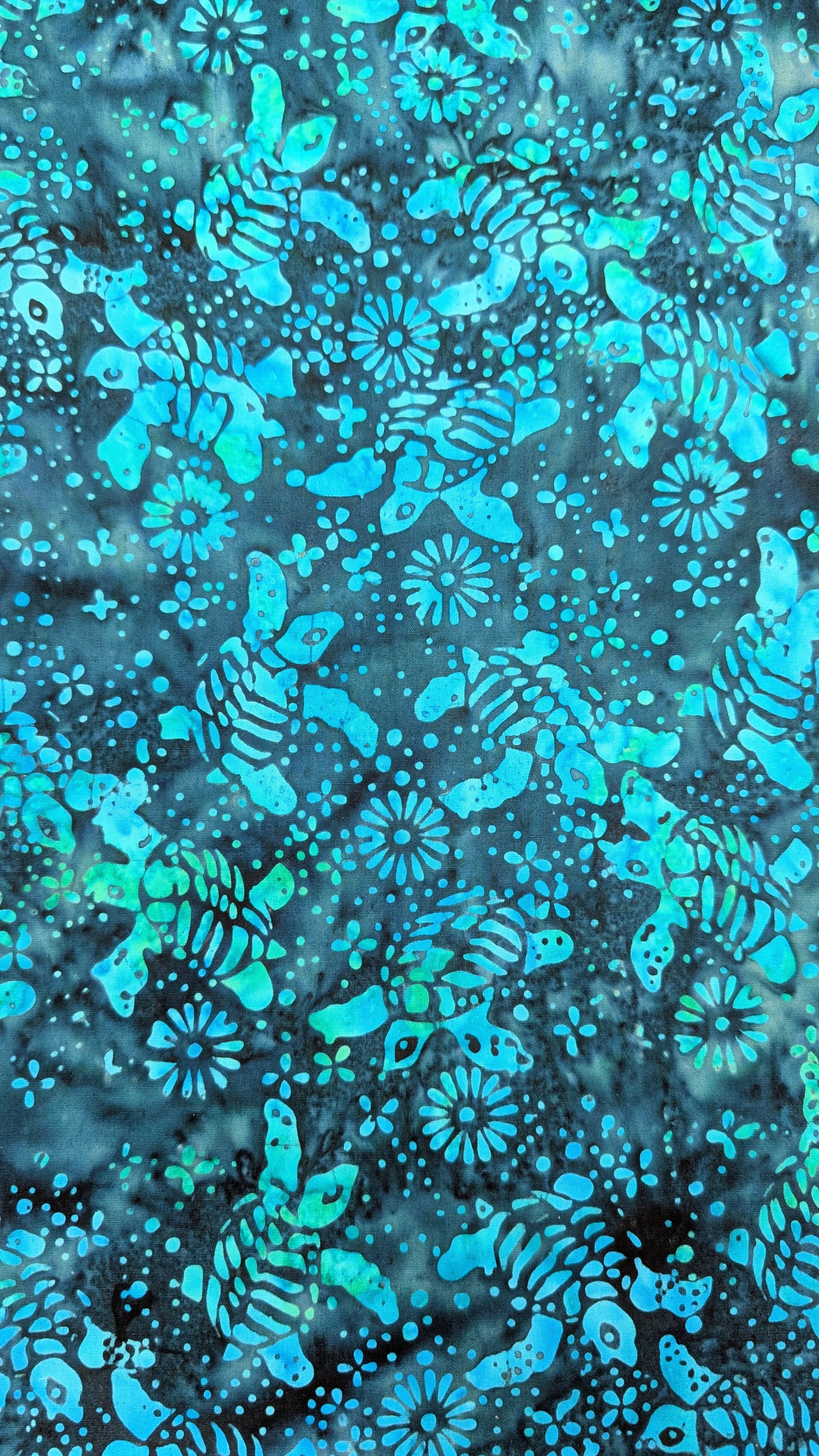 Island- Batik- Turtle- Teal- Turtle Cove
