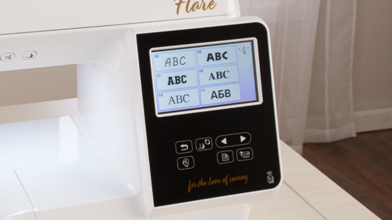 Baby Lock Flare Embroidery Machine