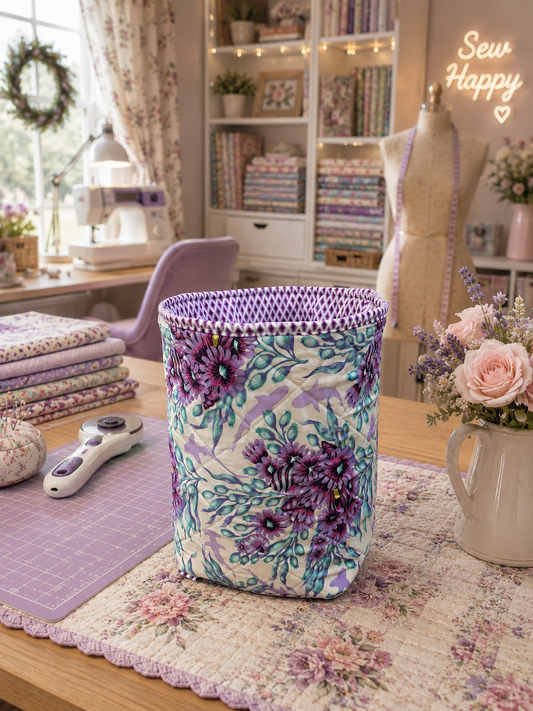 Quilted Trash Bin Class