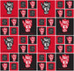 NC State Cotton Fabric Block