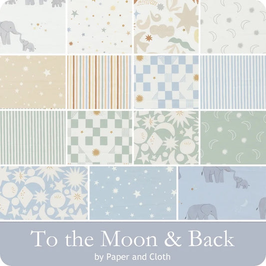 Moda-To The Moon And Back-Charm pack 5x5