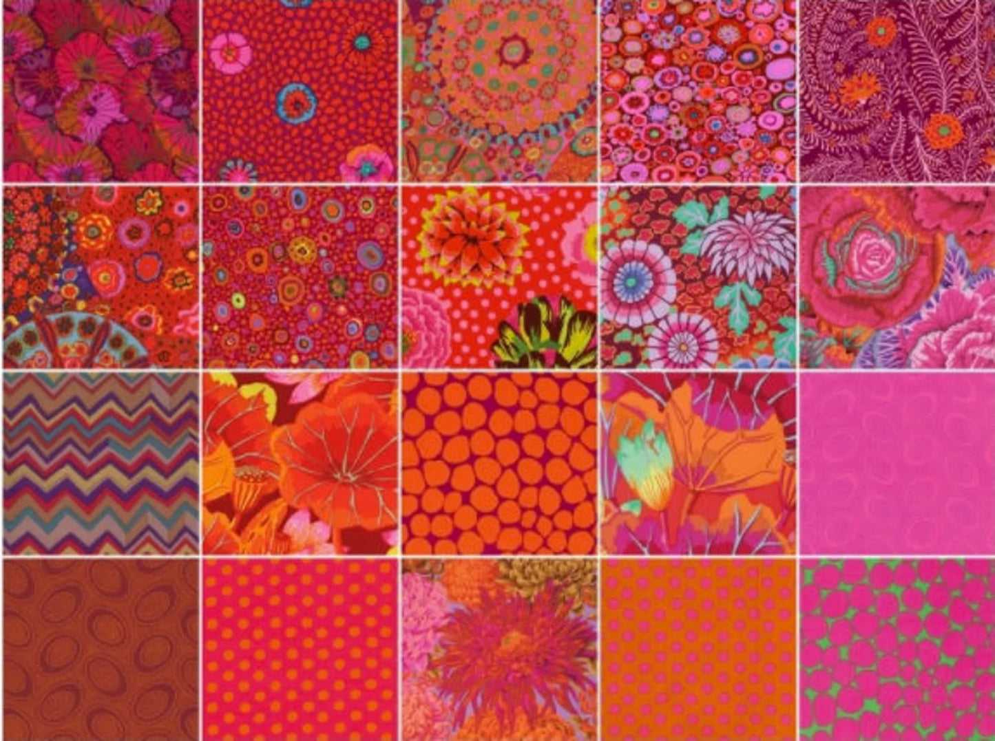 FreeSpirit Fabrics- Lipstick-Layer Cake 10"x10"