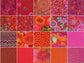 FreeSpirit Fabrics- Lipstick-Layer Cake 10"x10"