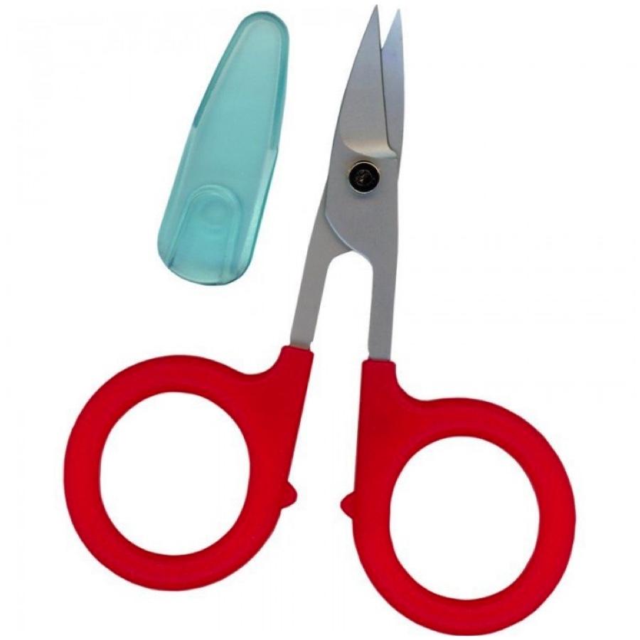 Karen Kay Buckley Perfect Scissors – Curved – Red