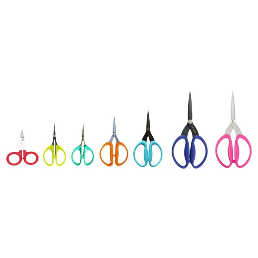 Karen Kay Buckley Perfect Scissors – Curved – Red