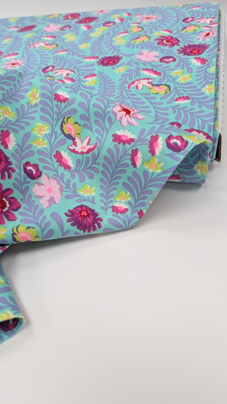 Tula Pink- Untamed- Flowerfield Cosmic