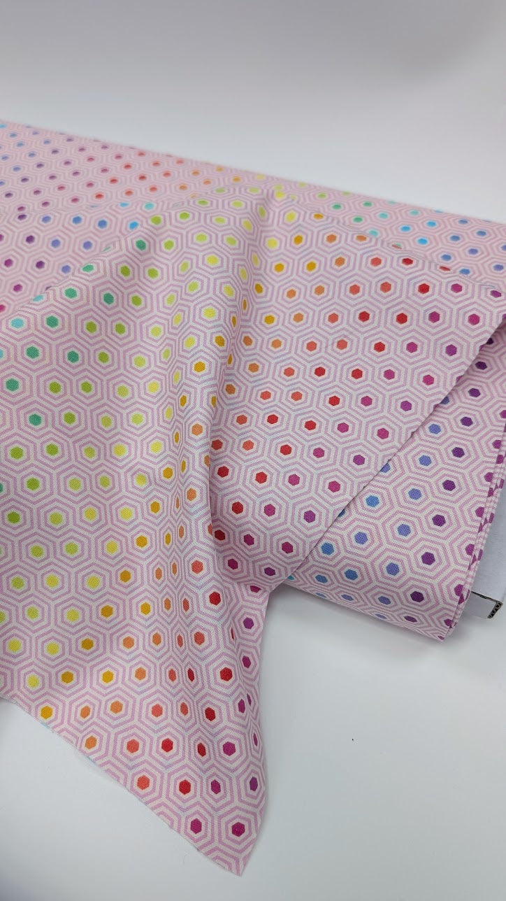 Tula Pink- True Colors-Hexy Rainbow Shell