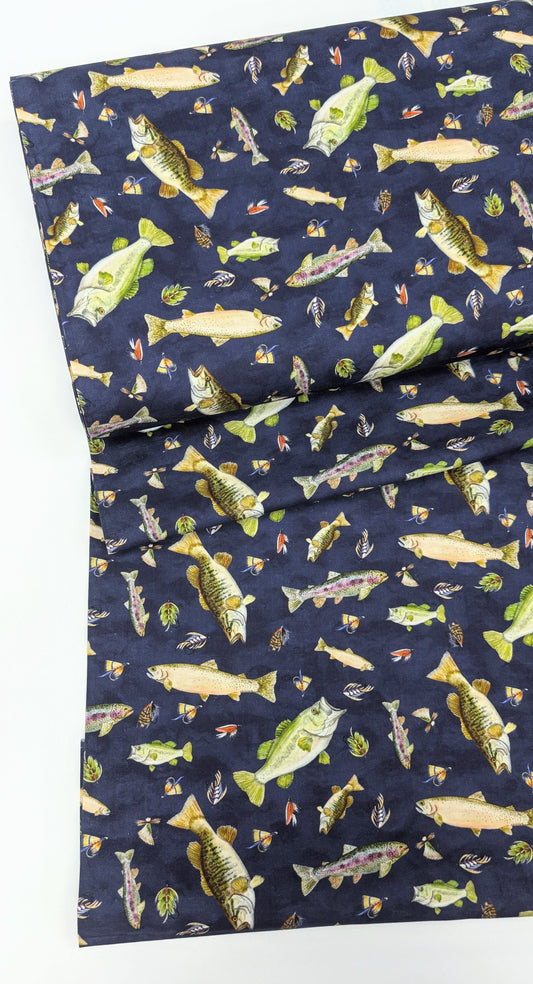 Camelot Fabrics- Catch of the day