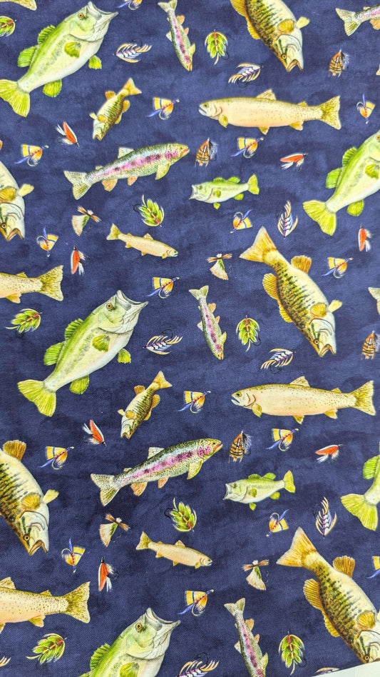 Camelot Fabrics- Catch of the day