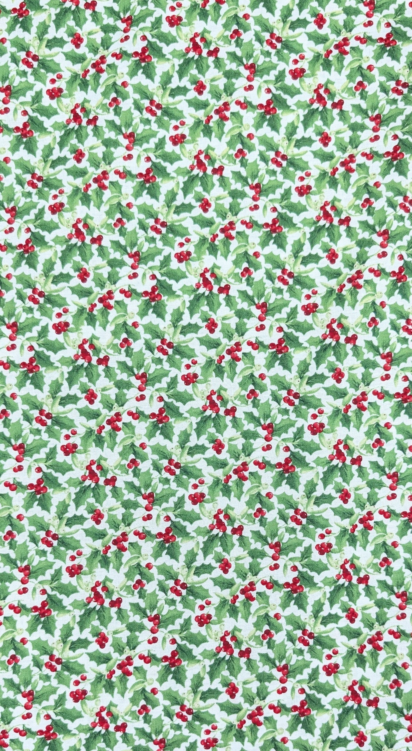 Northcott- Bernyard Christmas- Holly White