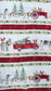 Northcott- Bernyard Christmas- Border Stripe
