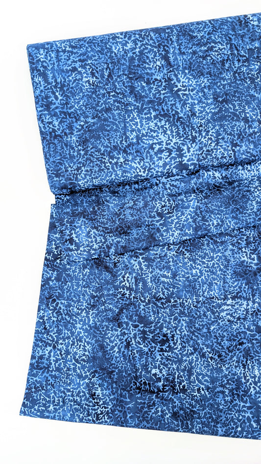 Island- Batik- Coral- Blue Marine- Turtle Cove