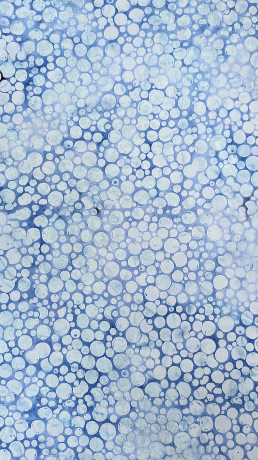 Island- Batik-Mini Bubbles French Blue