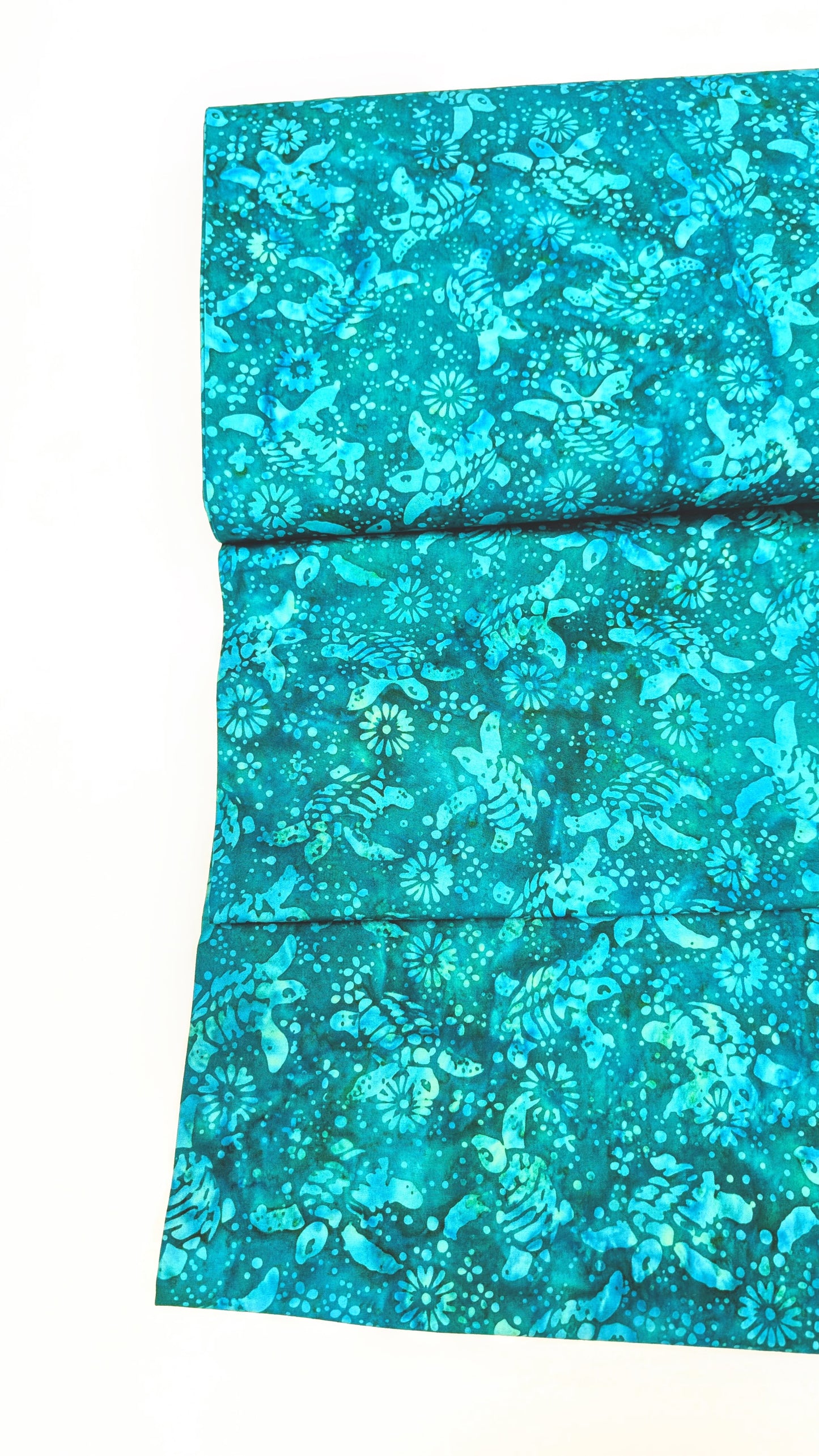 Island- Batik- Turtle- Teal Bridgewater-Tropical Bliss