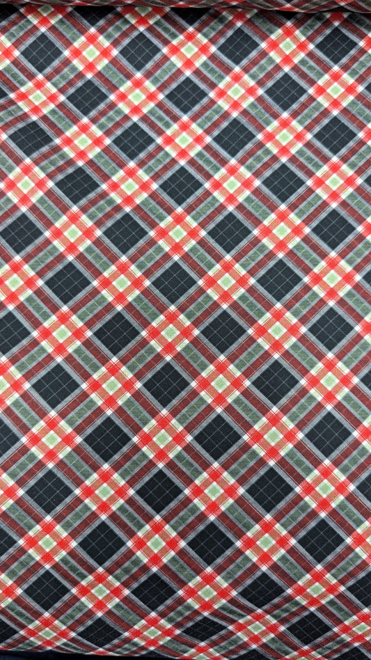 Northcott- Home for Christmas- Plaid