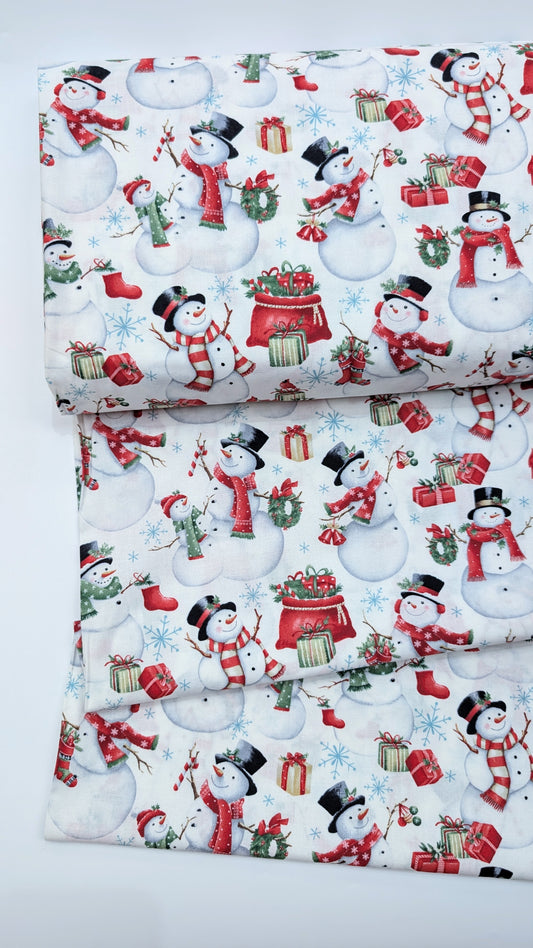 Northcott-Holly Jolly- Snowmen