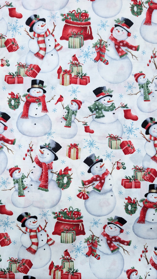 Northcott-Holly Jolly- Snowmen